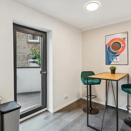 Maremar - Design Im Zentrum - 2 Schlafzimmer - Luxus Boxspringbetten - Kueche - Arbeitsplaetze & Highspeed Wlan - Balkon 아파트 *