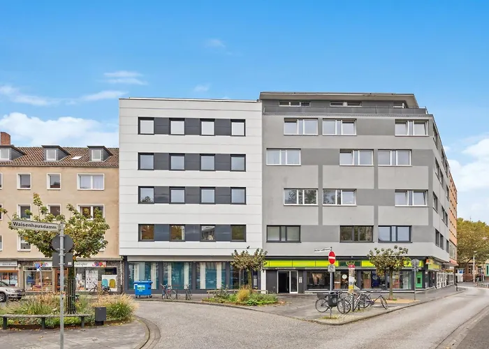 Апартаменты Maremar - Design Im Zentrum - 2 Schlafzimmer - Luxus Boxspringbetten - Kueche - Arbeitsplaetze & Highspeed Wlan - Balkon *