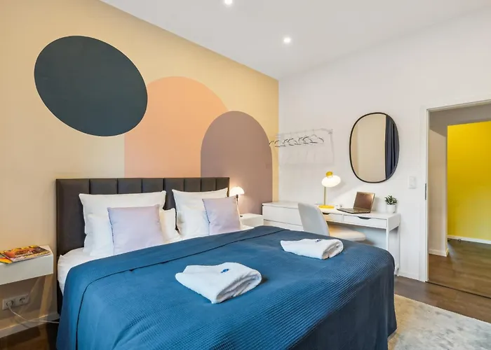 Appartamento Maremar - Design Im Zentrum - 2 Schlafzimmer - Luxus Boxspringbetten - Kueche - Arbeitsplaetze & Highspeed Wlan - Balkon Braunschweig