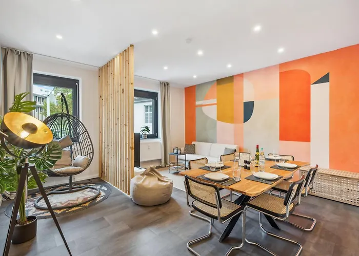 Appartamento Maremar - Design Im Zentrum - 2 Schlafzimmer - Luxus Boxspringbetten - Kueche - Arbeitsplaetze & Highspeed Wlan - Balkon *