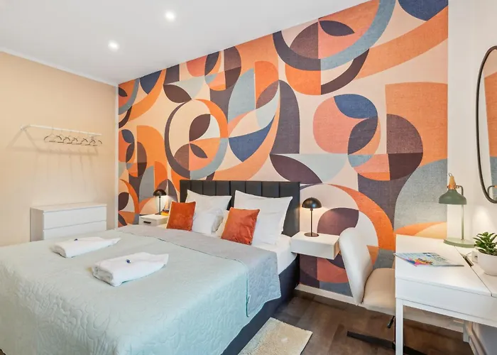 Maremar - Design Im Zentrum - 2 Schlafzimmer - Luxus Boxspringbetten - Kueche - Arbeitsplaetze & Highspeed Wlan - Balkon Апартаменты